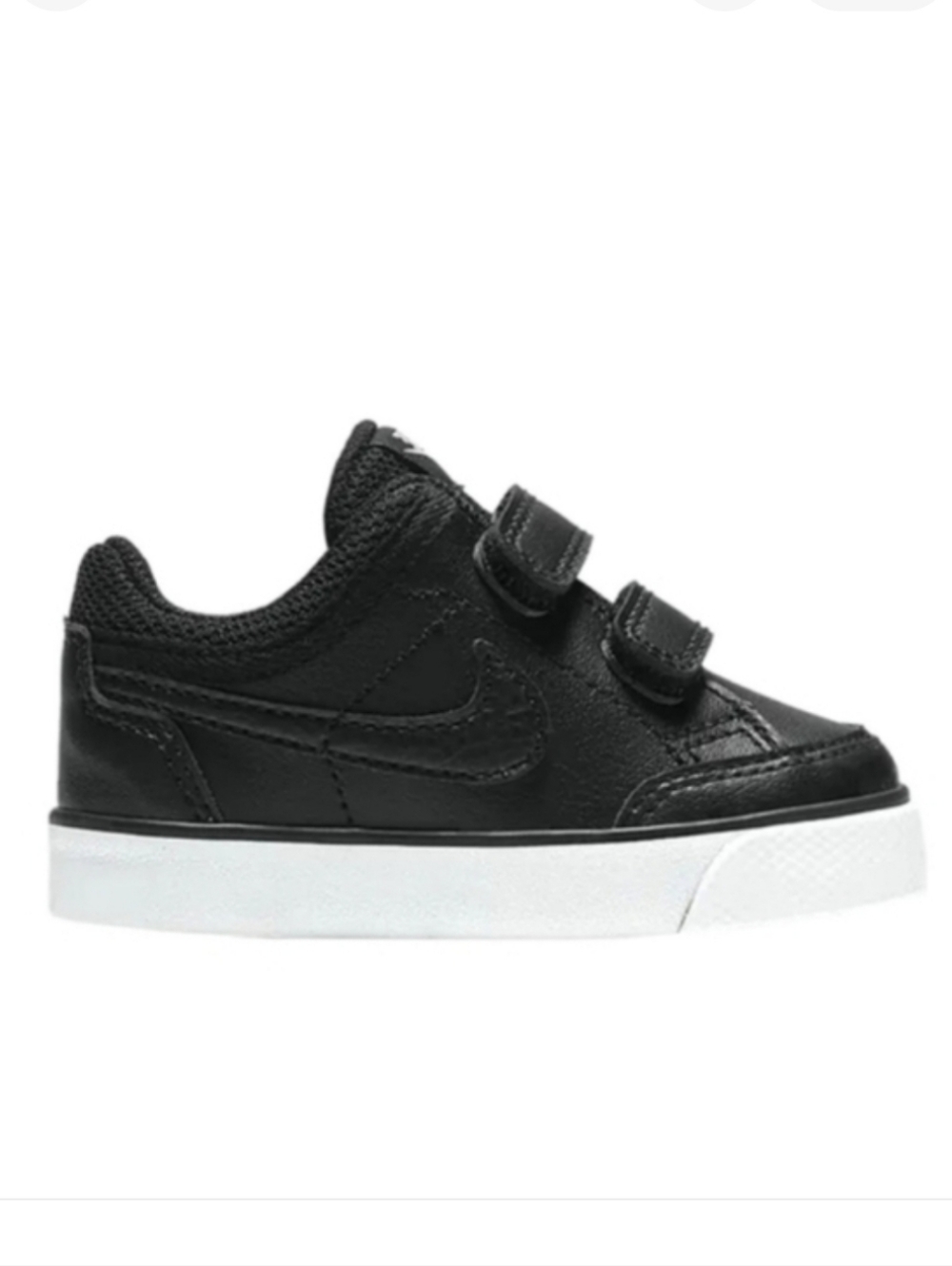 Nike Capri 3 Leather TD 'Black White'